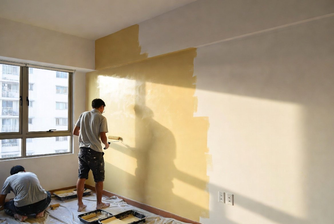 Professional painting job by Zailani Paintworks